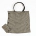 Suit Bag And Matching Cuff Purse In Grey