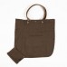Suit Bag With Matching Cuff Purse In Brown