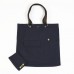 Suit Bag And Matching Cuff Purse In Blue