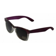 Purple Retro Wayfarer Style Sunglasses