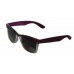 Purple Retro Wayfarer Style Sunglasses