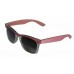 Pink Retro Wayfarer Style Sunglasses