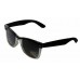Black Retro Wayfarer Style Sunglasses