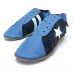 Retro Trainer Slipper In Blue