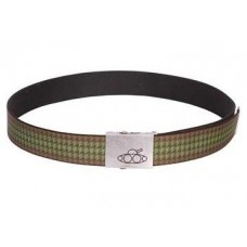 Hounds Tooth Webbing Belt