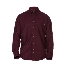 Burgundy Formal Long Sleeved Shirt