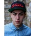 The Classic Snapback In Black And Red