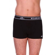 Black Sports Fit With Fly Opening Boxers