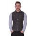 Grey Acid Hooded Gilet