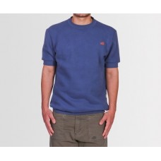 Blue Short Sleeved Sweatshirt