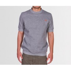 Light Grey Marl Short Sleeved Sweatshirt