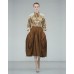 Restoration Print Shirt In Ochre