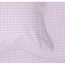 Lilac Gingham Housewife Pillowcase