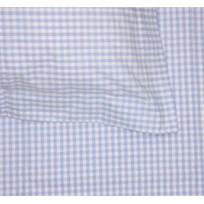 Blue Gingham Housewife Pillowcase