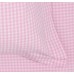 Pink Gingham Duvet Set