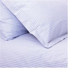 Blue Gingham Duvet Set