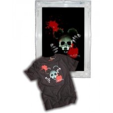 Womens Deconstruction Of Mickey T-shirt
