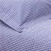 Navy Gingham Duvet Set