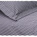 Black Gingham Housewife Pillowcase