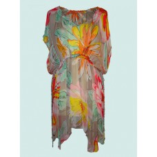 Katie Bold Flower Beach Kaftan