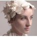 Cream Bow Beanie