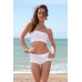 Ruffle Bikini White