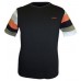 Black Multi Hooped Sleeve T-shirt