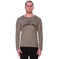 Khaki Military Long Sleeved Tee