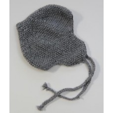 Toddler Moss Stitch Hat In Grey