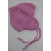 Toddler Moss Stitch Hat In Rose