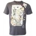 Charcoal Destroyers Crew Neck Single Jersey Tee