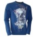Navy Surf Assassins Crew Neck Long Sleeve Tee