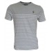 Grey The Finish Line Round Neck Tee
