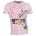 Coral Deadication Crew Neck Single Jersey Tee