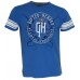 Blue Athlete Supreme Crew Neck Single Jersey Tee