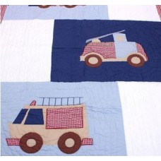 Fire Trucks Quilt