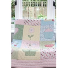Cot Bed Quilt - Tea Time