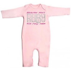 Heaven Sent Pink Romper Glitz Edition