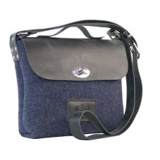Alex Satchel In Blue Grey