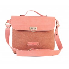 Limited Edition Alex Satchel In Peach