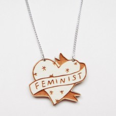 Feminist Necklace Feminist Necklace