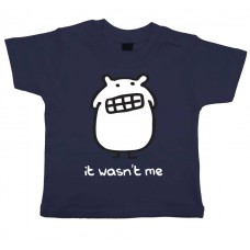 It Wasn't Me T-shirt In Navy