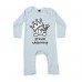 Prince Charming Romper In Pale Blue