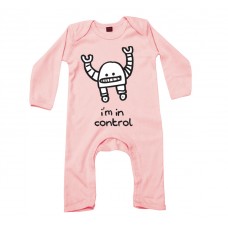 I'm In Control Romper In Pale Pink