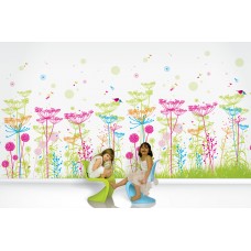 Fluoro Lost Garden Wallscene