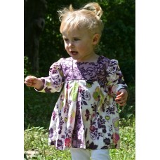 Purple Flower Dolly Dress Purple Flower Dolly Dress
