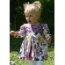Purple Flower Dolly Dress Purple Flower Dolly Dress