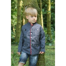 Sgt Pepper Blue Linen Jacket Sgt Pepper Blue Linen Jacket