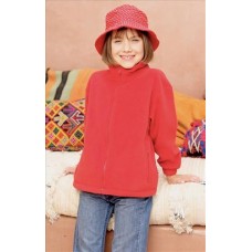 Fruit Of The Loom Childrens Full Zip Fleece Jacket