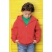 Fruit Of The Loom Childrens Zip Through Hooded Sweat Shirt Jacket